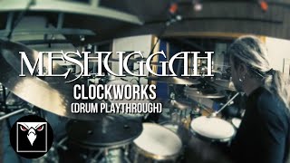 MESHUGGAH  Clockworks Drum Playthrough w Tomas Haake [upl. by Cumine]