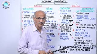 ज्वालामुखी स्थलरूप Volcanic Landforms  Part 20 C  Geography By SS Ojha Sir [upl. by Neerihs]