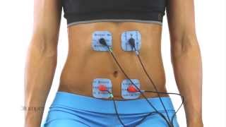 Abdominal Muscles Electrode Placement for Compex Muscle Stimulators [upl. by Aihsined]