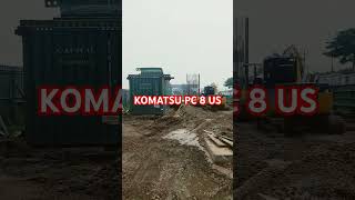 Komatsu mini pc 8 usproduct japantrendingshort [upl. by Yetah688]