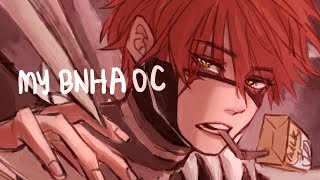 katashi speedpaint my bnha oc [upl. by Assirral426]