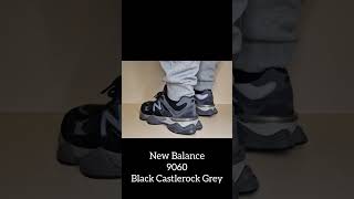 THE BEST NEW BALANCE NEW BALANCE 9060 BLACK CASTLEROCK GREY newbalance newbalance9060 sneaker [upl. by Arah]