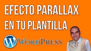 Añadir un efecto parallax a cualquier plantilla en WordPress [upl. by Sivrahc]