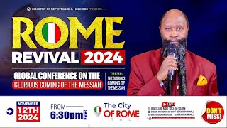 GRAND MEGA CONFERENCE OF PASTORS IN ROME ITALY II 12TH NOVEMBER 2024 [upl. by Ever]