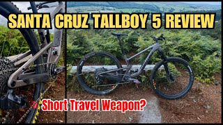 Santa Cruz Tallboy V5  The DoItAll Mountain Bike [upl. by Nasaj]