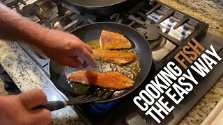 Super SIMPLE Way to Cook Really TASTY Fish [upl. by Hackett]