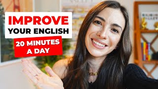 English study plan  20minute daily English learning routine  Marina Mogilko [upl. by Mikol]