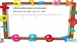 14 NUMEROS DECIMALES EN LA RECTA NUMERICA 4º GRADO CUADERNILLO [upl. by Ayatnwahs]