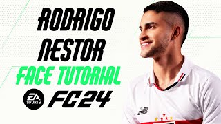 EA FC 24  RODRIGO NESTOR FACE TUTORIAL  STATS SÃO PAULO [upl. by Yellac]