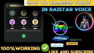 How To Change Voice In Free Fire 2024  Voice Changer App For Free Fire 2024  FF Voice Changer 2024 [upl. by Cletis788]