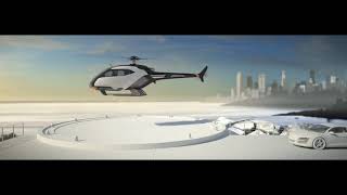 Helyos Urban helicopter by Technicon design [upl. by Anhoj]