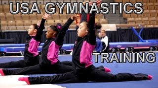 USA Elite Gymnastics Training [upl. by Sinne]