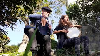 Ilana and Yonatan Bar Rashi  darbuka [upl. by Nalek]