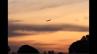 Virgin Australia Boeing 737 taking off After Sunset [upl. by Nilatak]