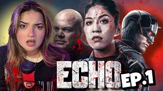 ECHO Ep 1 ES REALMENTE TAAAAN MALA REACCIÓN  EASTER EGGS Y REFERENCIAS  LINDA ZETINA [upl. by Eniarrol]