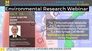 “The Trichloroethylene Metabolite S12dichlorovinylLcysteine Suppresses Inflammatory” [upl. by Aicenod]