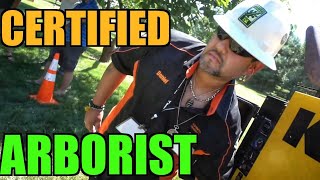 How to Become A Certified Arborist  Tree Care  Landscaping Interview with Daniel Miraval [upl. by Dygall]