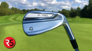 NEW TAYLORMADE P790 2019 IRONS REVIEW [upl. by Calendra427]