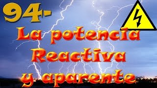 ⚡ Potencia aparente activa y reactiva Clase 94 [upl. by Barbra742]