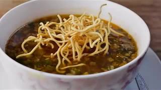 MANCHOW SOUP VEGETABLE MANCHOW SOUP RECIPE [upl. by Layod524]