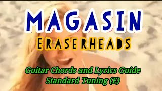 MAGASIN  EraserHeads Easy Guitar Chords Lyrics Guide PlayAlong Beginners [upl. by Toddy]