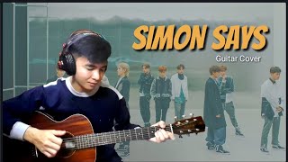 SIMON SAYS  SMTOWN  Guitar Cover by Lenzely [upl. by Ruhtua627]