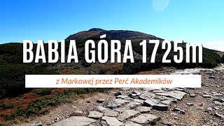 Babia Góra Diablak latem z Zawoi Markowa opis szlaku [upl. by Asilav]