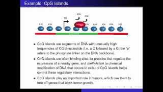 CpG Islands Lec  Intro to Bioinformatics UCLA [upl. by Hibben621]