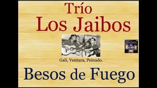 Trío Los Jaibos Besos de Fuego  letra y acordes [upl. by Nehtiek]