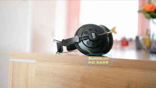 Superlux HD668 B Review Deutsch [upl. by Ahseekal]