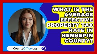 What Is the Average Effective Property Tax Rate in Hennepin County  CountyOfficeorg [upl. by Yodlem378]