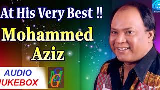 Best of Mohammed Aziz Superhit Bollywood Hindi JUKEBOX sONGS [upl. by Clancy]