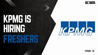 KPMG  Hiring Now [upl. by Nikkie]