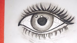 hyper realistic eyes drawing charkol ll step by step [upl. by Milton604]