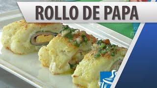 Rollo de papa  Recetas de Comida [upl. by Benji]