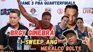 Ginebra vs Meralco  Game 3  Justin Brownlee [upl. by Sherm853]