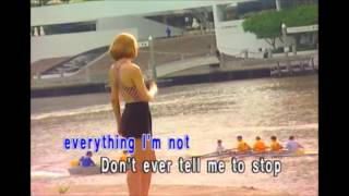 Dont Tell Me Karaoke  Madonna [upl. by Eenolem]