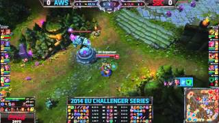 AWS vs SBC  2014 EUCS2 Ro8 G1 [upl. by Oliver]