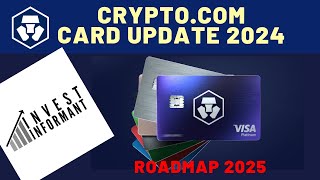 Cryptocom 💳 Card Update 2024  🚗 Roadmap 2025  einfach erklärt  Deutsch [upl. by Notterb]