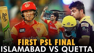 First PSL Final  Quetta Gladiators vs Islamabad United  Highlights  HBLPSL  MB2L [upl. by Carrel689]