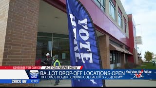 Ballot dropoff locations open [upl. by Darryl]