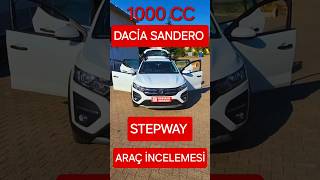 DACİA SANDERO STEPWAY DACİA STEPWAY DACİA SANDERO STEPWAY 10 MOTOR STEPWAY  DACİA SANDERO [upl. by Nuoras]