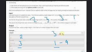 A Alice and Books  Codeforces Round 953 Div 2 Full solution with code [upl. by Sosna]