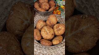 Khasta Thekua Recipe  Bihari Thekua Recipe  Kashta Khajuri  recipe indianrecipe shorts thekua [upl. by Ettennat616]