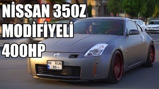 Nissan 350Z  400 hp Supercharger Modifiyeli Japon [upl. by Ohara157]