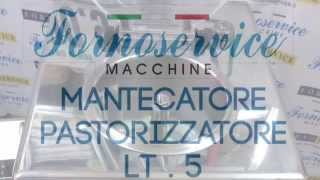 MANTECATORE PASTORIZZATORE CREMA  FORNOSERVICE [upl. by Ailimaj]