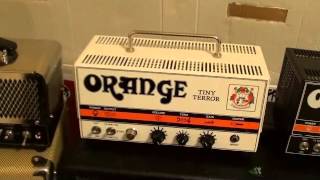 Amp Comparison  Orange Tiny Terror Orange Dark Terror VOX Night Train [upl. by Niraa717]