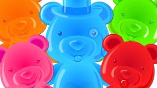 Five Little Bears  Kindergarten Songs And Videos For Babies by Kids Tv [upl. by Nymzaj466]