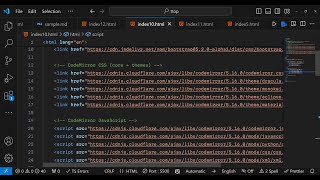 Javascript CodeMirror Syntax Highlighter Example to Highlight Source Code in Browser Full Example [upl. by Kauffman]