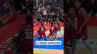 CJ PEREZ HANGTIME VS 3 GINEBRA PLAYERS [upl. by Mohsen302]